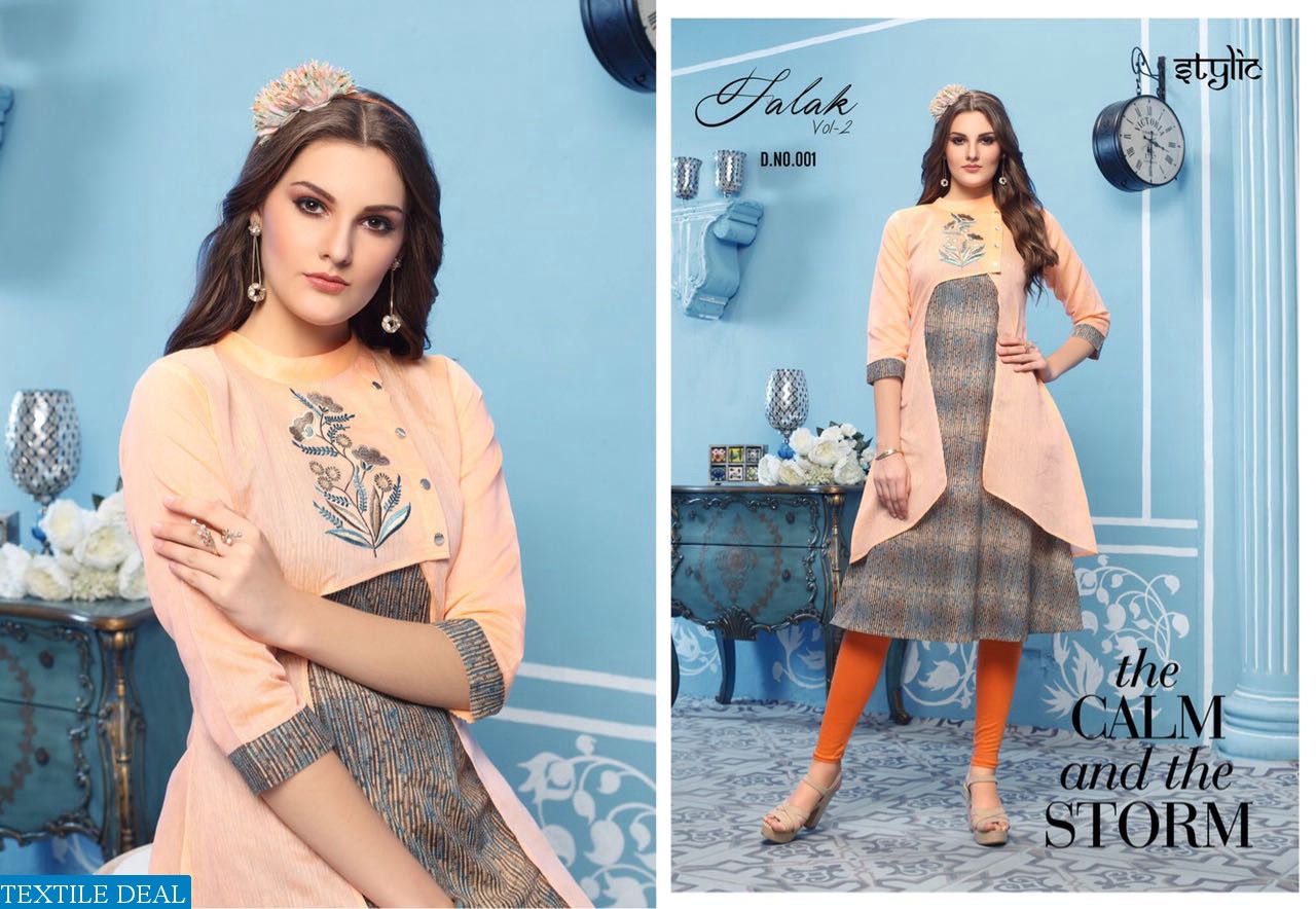 stylic falak vol-2 wholesale jacket Special kurtis